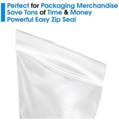 1-10,000 1.5×1.5 Reclosable 2MIL Zipper Bags Clear Resealable Baggies 1 1/2″x1.5