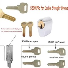 for Lishi Yale Picks Picking Ss001 2 In1 Locksmith Tools Master Key Decoder Mich