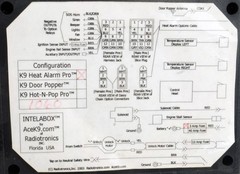 AceK9 Hot N Pop Pro IB-5000K-2 Intelabox/Remote Pager Module/Display/Pager/Box