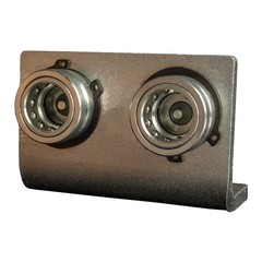 Hydraulic Quick Release Coupling Double Bracket Female 1/2” Body x 1/2” BSP