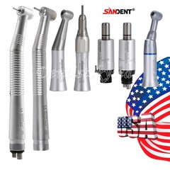 NSK Style Dental High Low Speed Handpiece Contra angle 2/4H Motor Straight NEX