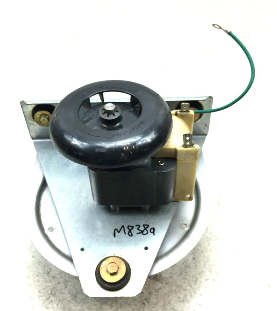 Durham HC21ZE114A Draft Inducer Blower Motor 025260 115V 3300 RPM used #M838A