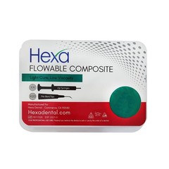 Hygedent HF-3002 Hexa Flowable Dental Composite Kit A2 4/Pk 2 Gm