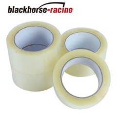 36 ROLLS – 2 INCH x 110 Yards (330 ft) Clear Carton Sealing Packing Package Tape