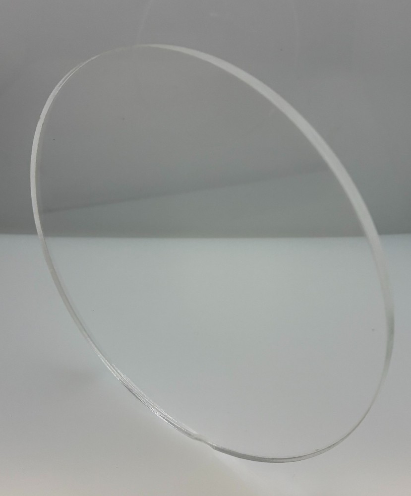 Acrylic Plexiglass Plastic Round Circle – 3/16″ Thick – Clear – 8″ Diameter
