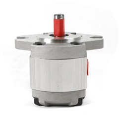 Hydraulic Gear Pump Flat Keyed Shaft SAE Flange Mounting Mini High Pressure
