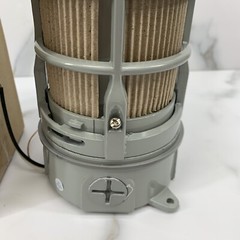 Econolight 150w Industrial Moisture Tight Light Ceiling Mount Incandescent Gray