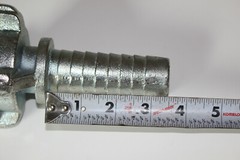 4-Pack 1-1/4″ Universal Chicago Hose Coupling – Barb End , 4-Lug