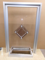 Bullet Proof 2×3 Transaction Window UL-1 w/o counter