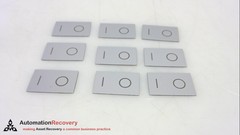 SIEMENS 3SB1904-2MF LABELING PLATE FOR LABEL HOLDER, NEW* #251602