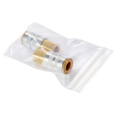 Clear Zip Seal Plastic Bags Jewelry Zipper Top Lock Reclosable Baggies 2 mil