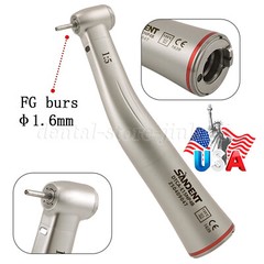 1-5 SANDENT Dental 1:5 Increasing Fiber Optic Contra Angle Handpiece Electric