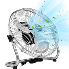 18 Inch High Velocity 3 Speed Heavy Duty Metal Industrial Oscillating Floor Fans