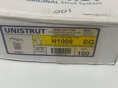 100 Count Box Unistrut 3/8-16 Spring Nuts for Unistrut B-Line Channel N1008 EG