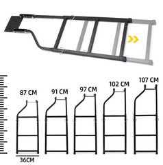 Tailgate Ladder Pickup Truck Accessories Universal Extension Step Ladder with…