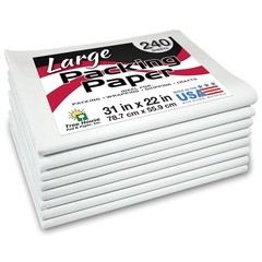 Tree House Packing Paper for Moving – 240 LARGE Newsprint Packing Paper Sheet…