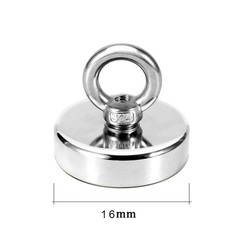 Neodymium Fishing Magnets Pulling Force Super Strong Round Rare Earth – USA