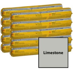 Sikaflex 1A, 20 oz. Sausage Packs, Half Case – 10 Tubes, Limestone