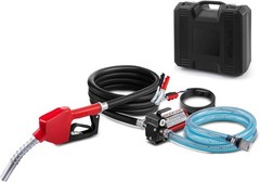 12V Reversible Fuel Transfer Pump 10 GPM Self-Priming Diesel & Gasoline Pump