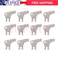 12x Key For Georgia Pacific Gp 50504 Paper Towel / Toilet Paper Dispenser Combo
