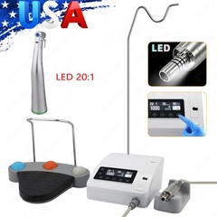 Mini Dental Implant Motor Surgical System Brushless Motor 20:1 LED Contra Angle
