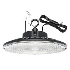 200W AC 100-277V LED High Bay Light Fixture Warehouse Garage Factory Shop Lights