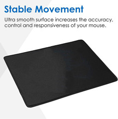 Mouse Mat Mice Pad Non-Slip Waterproof PC Computer Laptop Office Desk Mousepad