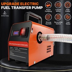 300W Fuel Transfer Pump 1500mAH Electric Oil Pump 50L/Min Diesel Transfer Pump