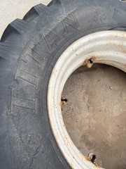 David Brown 990 Tractor 16.9-30 Rear Tires & Rims