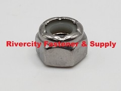 1/4-20 Nylon Insert Stop Nuts 316 Stainless Steel 1/4×20 Nuts 1/4 x 20 Lock Nut