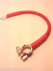 Battery Cable Positive 4 Gauge AWG Marine Grade Tinned Copper – Car, Boat, Solar