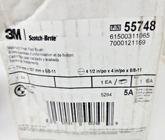 New Scotch-Brite 61500311065 Flap Brush, Match And Finish, 4-1/2 In. 3m 55748