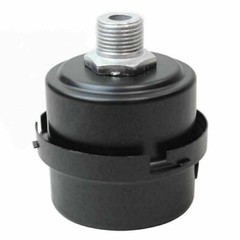 2X 20mm 1/2″ Thread Air Compressor Metal Air Compressor Intake Filter Muffler US