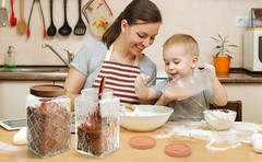1000ml Brown Sugar Container and 2 Brown Sugar Keepers With Spoon, Exquisite
