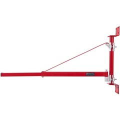 Electric Hoist Support Arm 660LBS Capacity 180 Degree Swivel for Workshop Garage