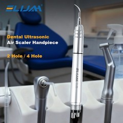 Dental Ultrasonic Air Scaler Handpiece With 3 Tips Teeth Cleaning 2Holes/4 Holes