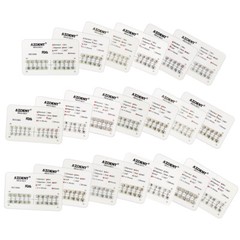 AZDENT Dental Orthodontic Metal Brackets Braces Mini/Standard Roth/MBT 022/018