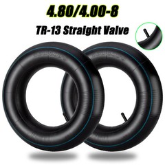 2Pcs 4.80/4.00-8″ Replacement Tire Inner Tube with Straight Valve Stem for ATVs