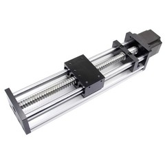 200mm Effective Travel Length Double Optical Axis Guide Ballscrew SFU1605 2 rod