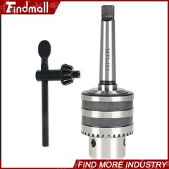 Findmall Heavy Duty Drill Chuck with 2MT Shank Drill Chuck Keyed 1/32″ – 5/8″