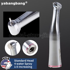 Dental 1:5 Increasing Contra Angle Handpiece Fit NSK X95/ E25C Ceramic Bearings