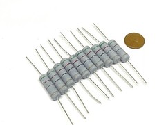 10 Pack 82 ohm Metal Oxide Film Resistor 5W 5 Watt ±5% Tolerance 10x G135