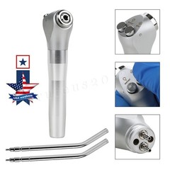 Dental Air Water Syringe Triple 3-Way Spray 2 Nozzle Tips Handpiece Autoclavable