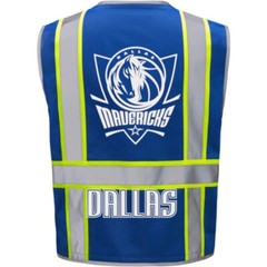 🏀🦺👷DALLAS MAVERICKS WORK SAFETY VEST PPE W/REFLECTIVE LOGO SIZE M/L/XL/2-4XL