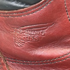 Red Wing Shoes Mens 10.5 Work Boots Leather Lace Up Made in USA ASTM F2892-11 EH