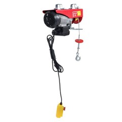 Mini Electric Hoist 1760lbs 14ft/4.2m Crane Winch Wired Remote Control 1350W