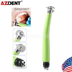 USA Dental LED E-generator High Speed Handpiece 3 Way Spray 4 Holes fit for NSK