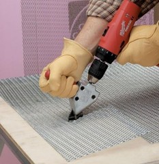 Turbo Shear: Lightweight Attachment for Seamless Sheet Metal Cutting at 20 Gauge