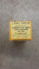 HUBBELL 23001-HG 20A 125VHOSPITAL GRADE HUBBELLOCK CONNECTOR W317