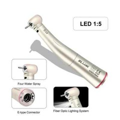 Dental 1:1/1:4.2 /1:5 Contra Angle Fiber Optic LED Low Speed Handpiece New